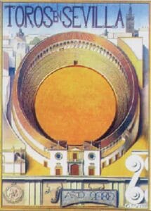 Poster Taurin de la Féria de Séville 2000