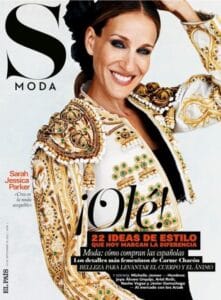 Sarah Jessica Parker bullfighter costume