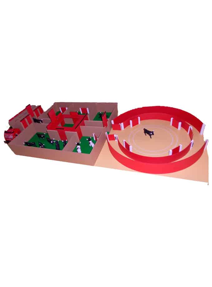 Toy Bullring, truck and torils pack