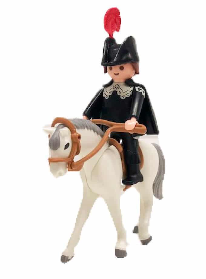 Sheriff click with horse for Playmobil