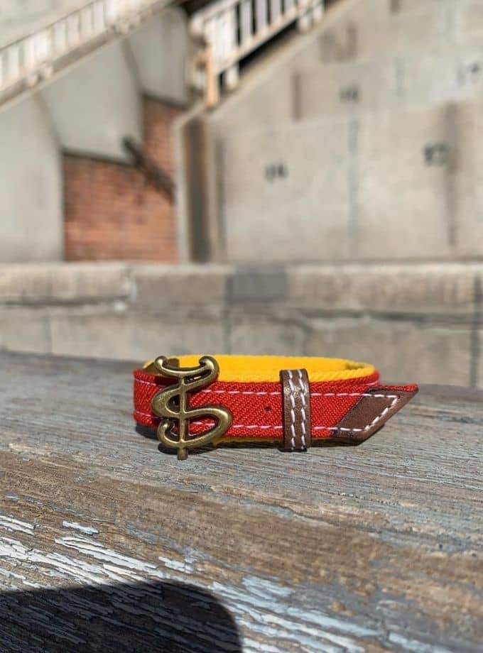 bracelet cape rouge de torero Bracelet taurin en cape rouge TS – Image 1