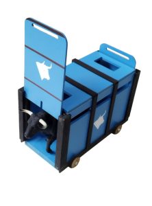 XL crate of toy bulls
