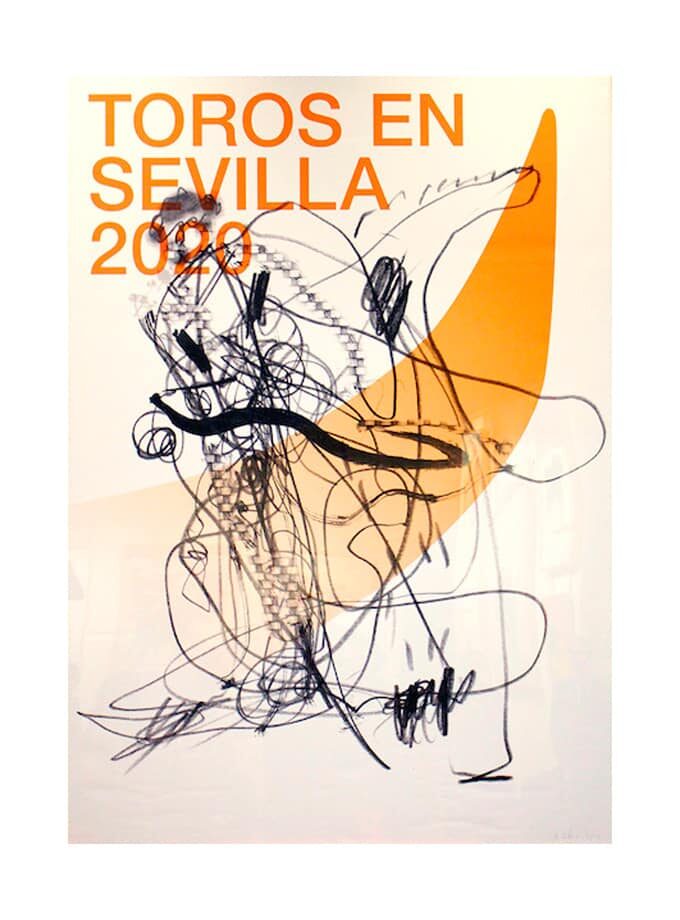 2020 sevilla bullfighting poster