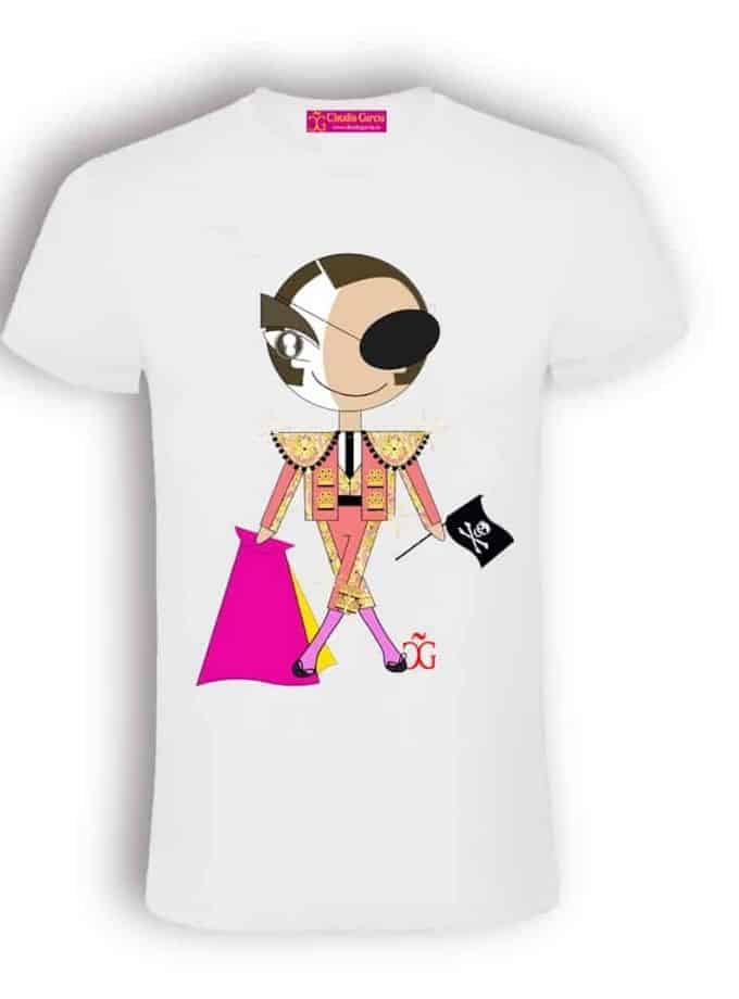 t-shirt padilla torero pirate T-shirt PADILLA torero pirate – Image 1