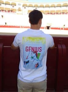 T-shirt Manolete Genius