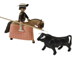 Click Picador with horse + Bull Toy