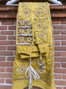 Costume de Torero Jaune Citron et Or – Image 2