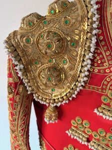 Traje de Luces Rojo y Oro6