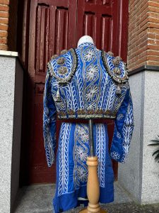 Traje de Luces Azul Añil y Plata4